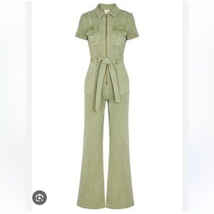 Alice + Olivia Olive Green Women's Jumpsuit